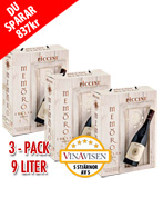 3-pack Piccini Memoro Rosso 3x3L