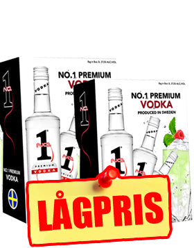 NO. 1 Premium Svensk Vodka 3L BiB