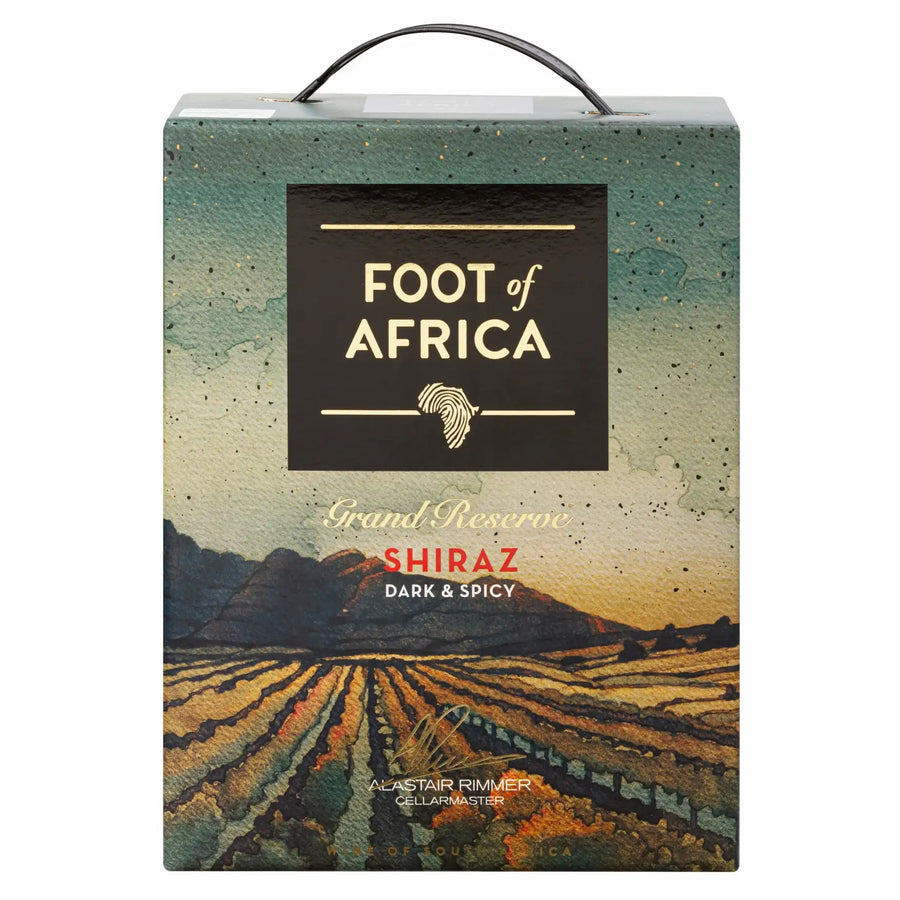 Foot of Africa Grand Reserve Shiraz Dark & Spicy 13,5% 3,0l BIB