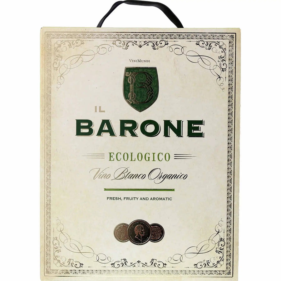 Il Barone Vino Blanco White Organic BIO 3L BiB