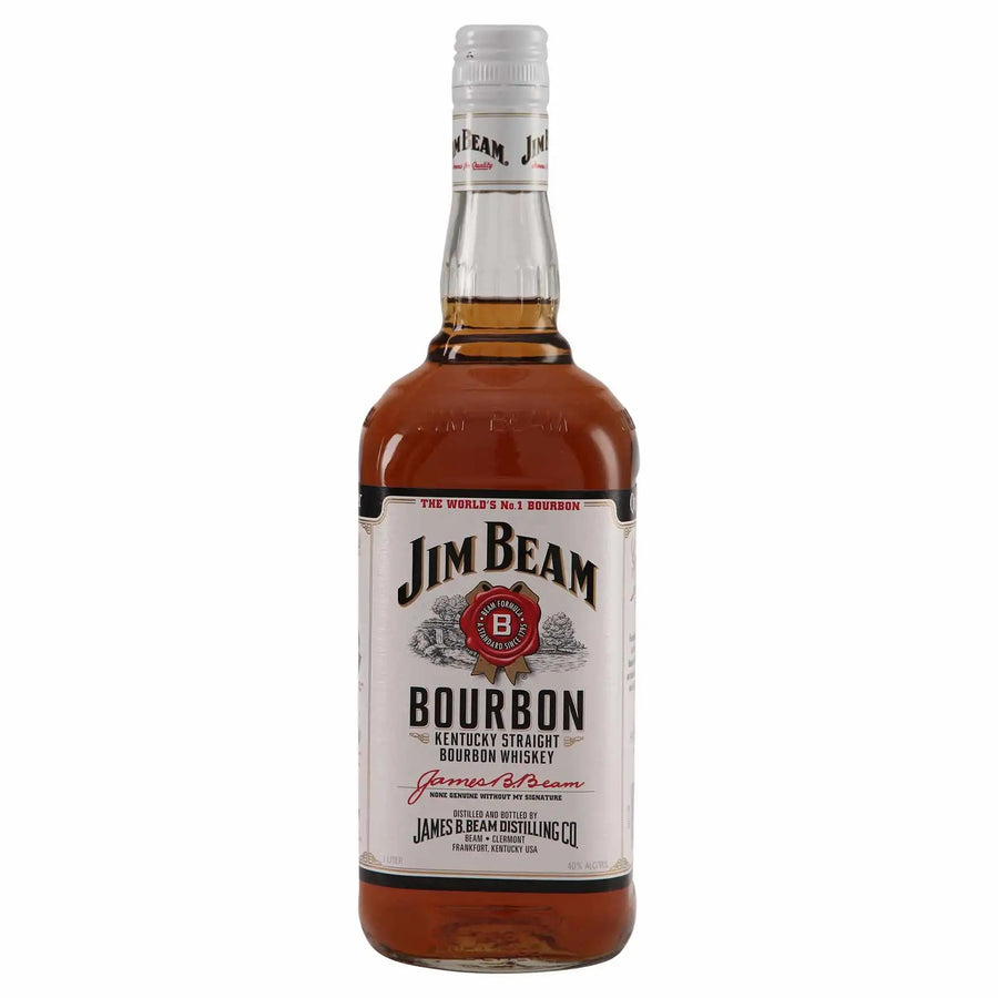 Jim Beam Bourbon Whiskey 1 Liter