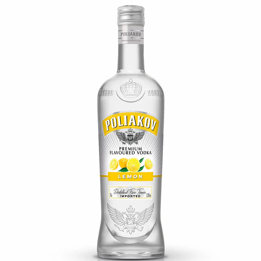 Poliakov Vodka Lemon 37,5% 0,7l